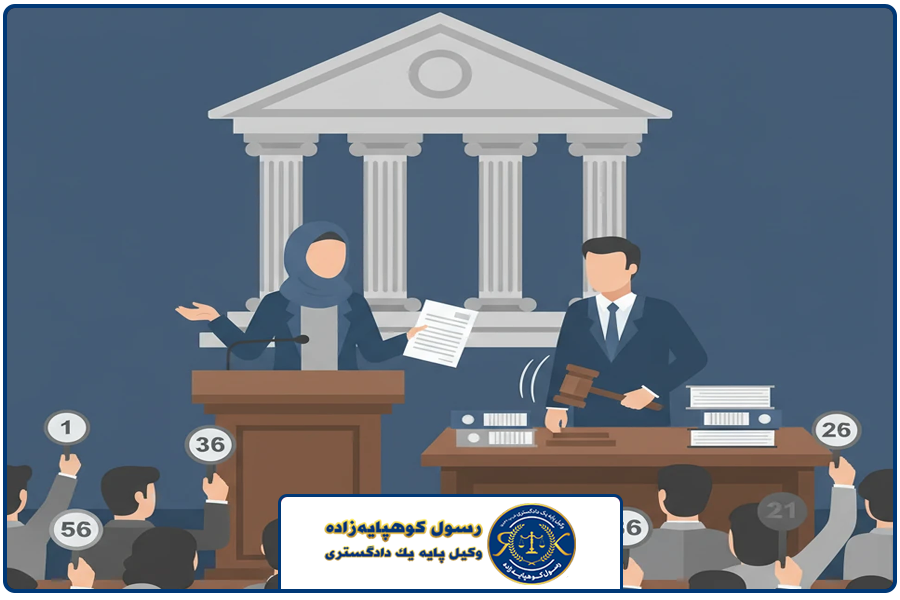 تشریفات مزایده | وکیل فروش ملک مشاع