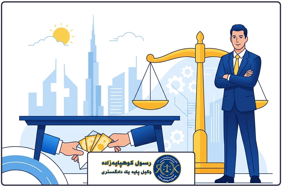 بند پایانی | وکیل ارتشا دبی