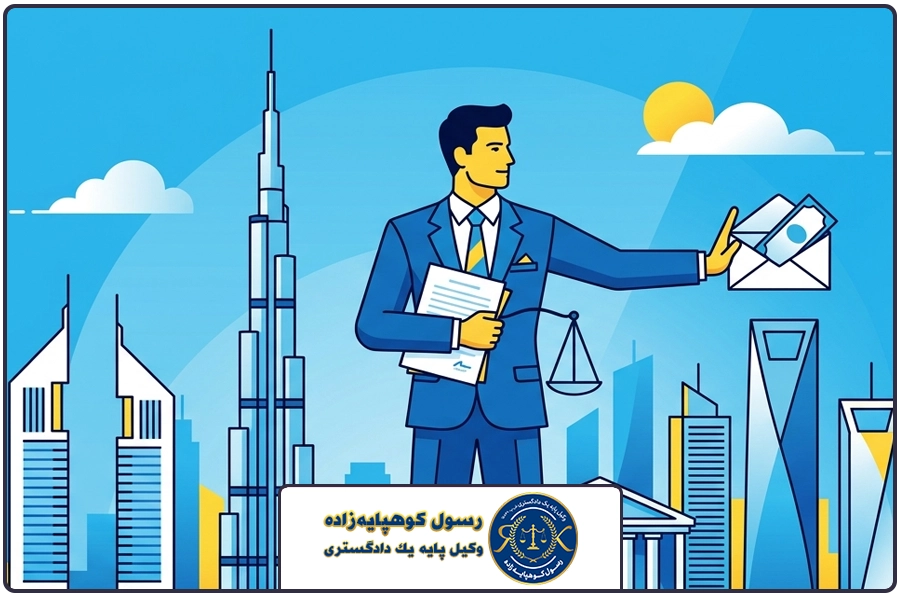 تلاش برای خروج | وکیل ارتشا دبی